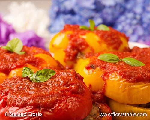 Stuffed bell peppers