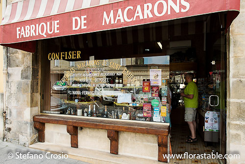 Nadia Fermigier's famous pastry shop in Saint Emilion