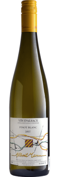 Albert Mann, Pinot Blanc Alsace AOC (Image courtesy of Snooth.com - click on image to go to website)