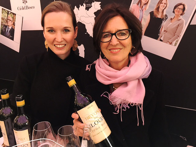 Elena and Karoline Walch with their Beyond the Clouds 2012